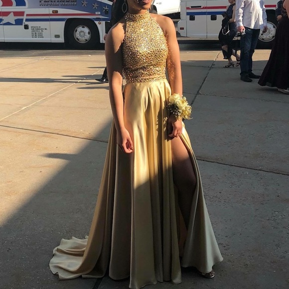 Sherri Hill Dresses & Skirts - sherri hill two piece prom dress
